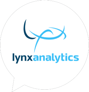 Lynx analytics logo in bubble